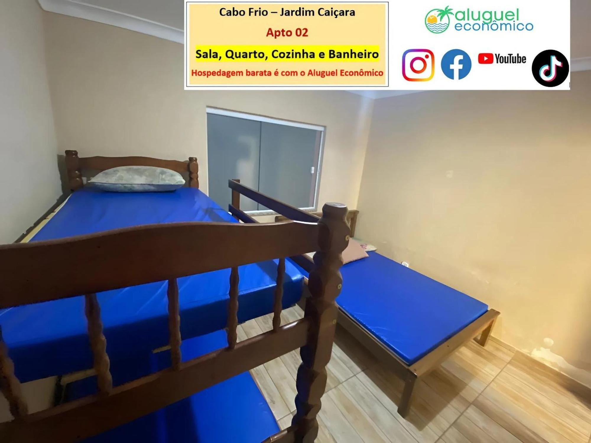 Appartement Cabo Frio - Jardim Caiçara - Aluguel Economico Extérieur photo