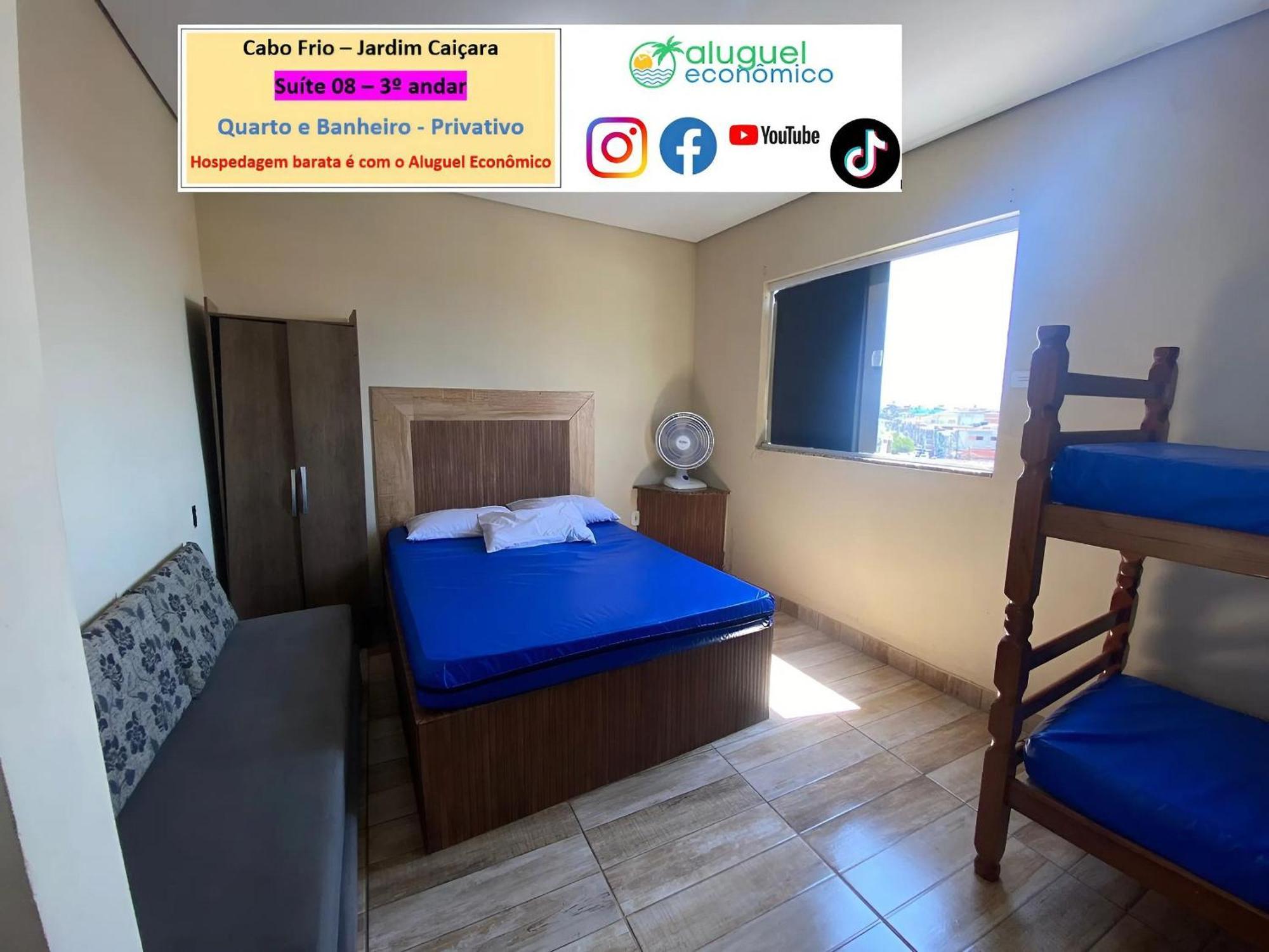 Appartement Cabo Frio - Jardim Caiçara - Aluguel Economico Extérieur photo